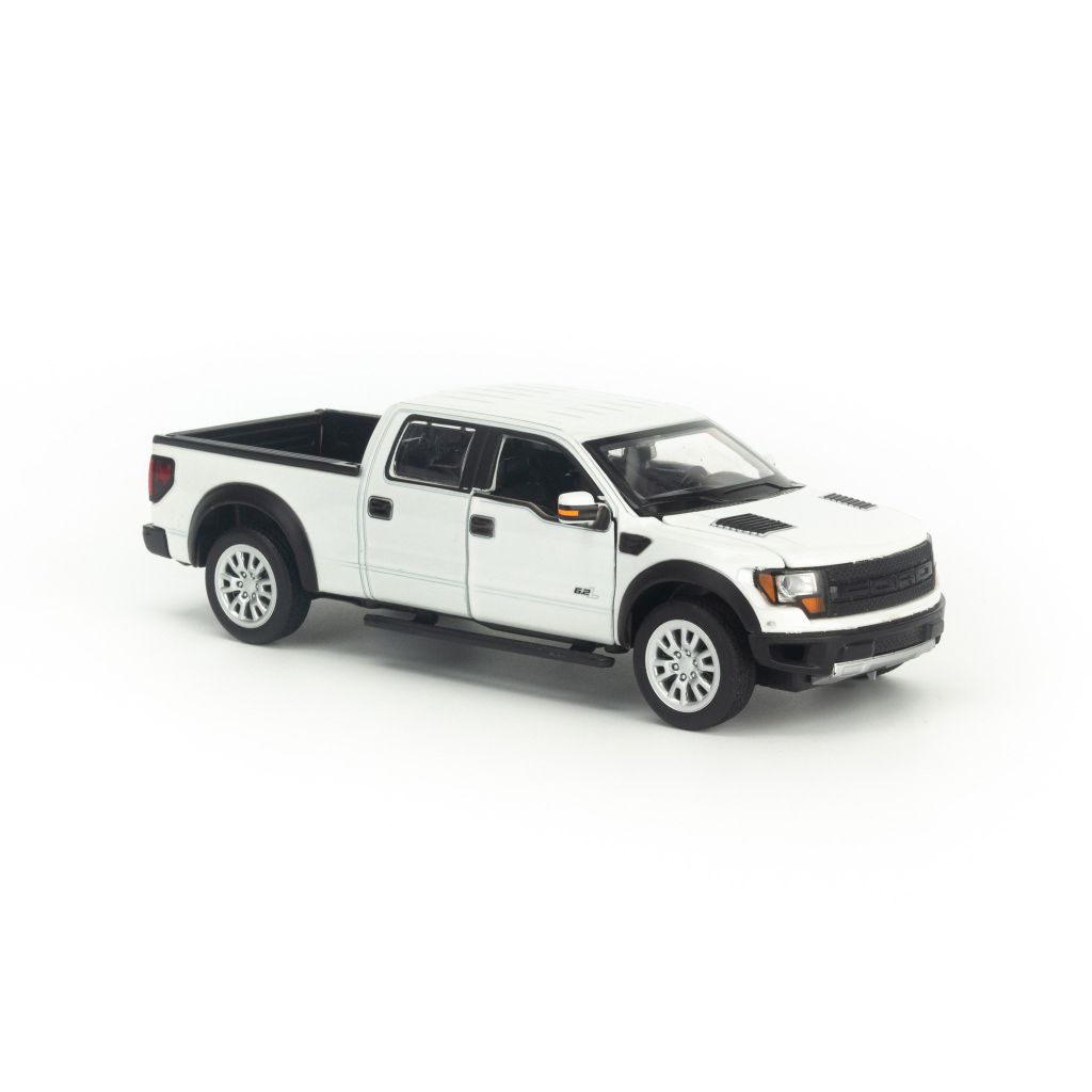  Mô hình xe Ford Raptor F150 2009 1:32 MSZ White 