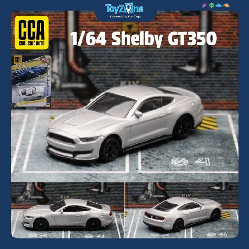 Mô hình xe Ford Shelby GT350 1:64 CCA