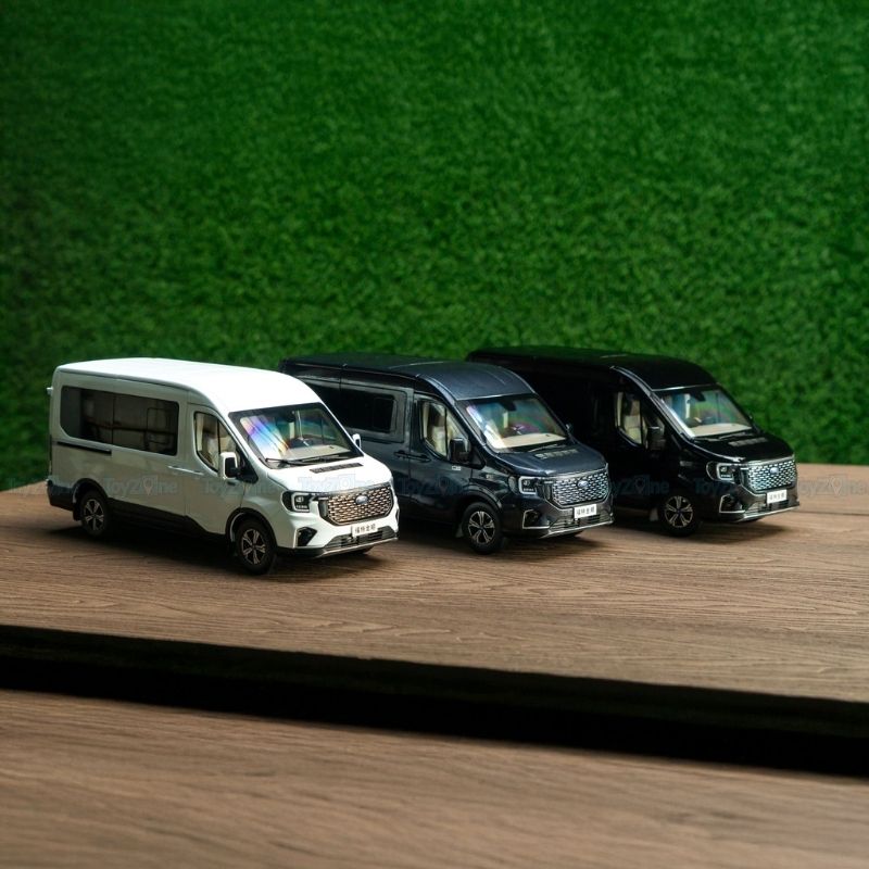 Mô hình xe Ford Transit 2024 1:18 Paudi