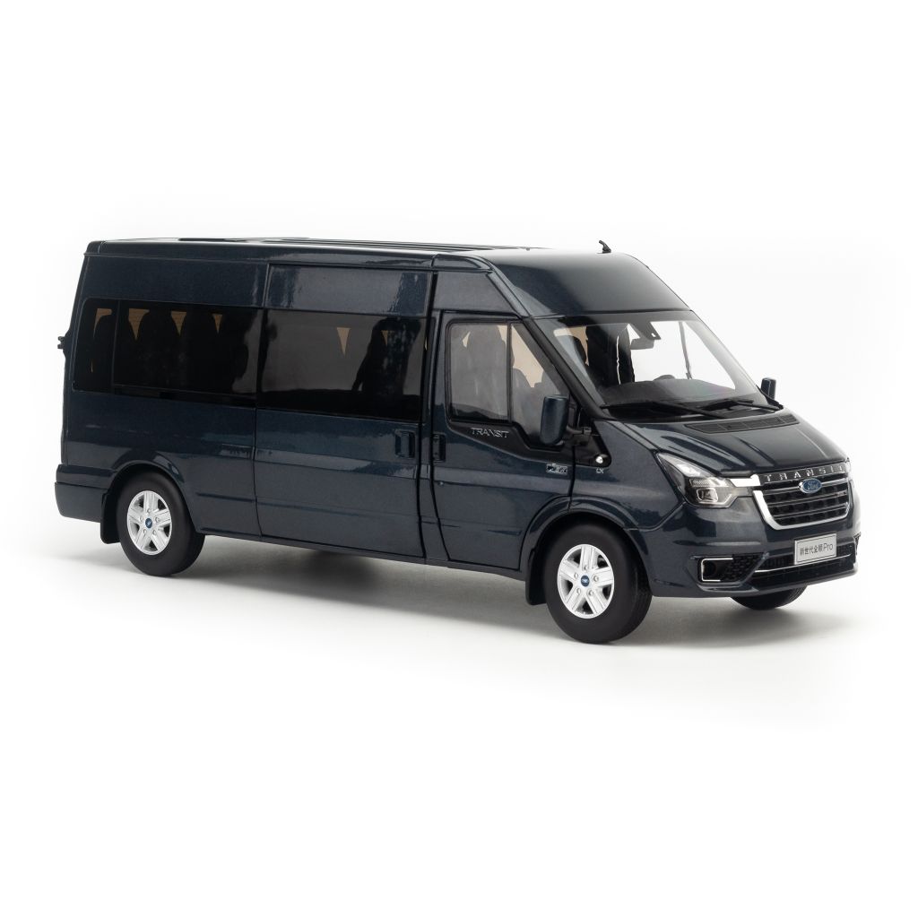 Mô hình xe Ford Transit Pro 2021 1:18 JMC – banmohinhtinh.com