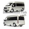 Mô hình xe Ford Transit Pro 2021 1:18 Paudi