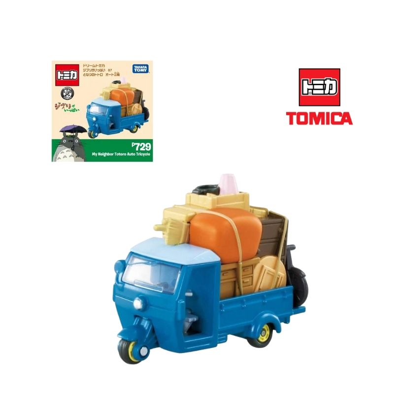 Mô hình xe Ghibli 07 My Neighbor Totoro Three-Wheeler Dream Tomica