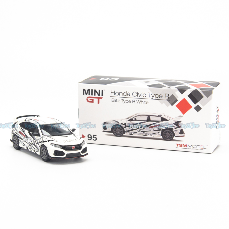 Mô hình xe Honda Civic Type R FK8 1:64 MiniGT