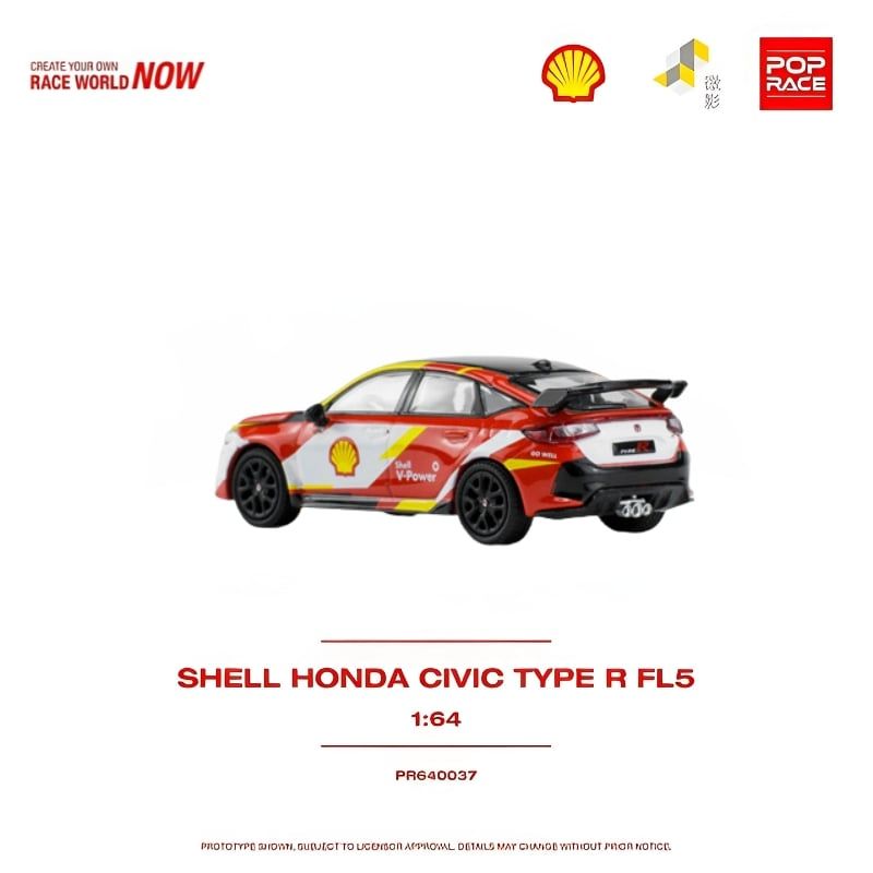 Mô hình xe Honda Civic Type R FL5 1:64 POP RACE
