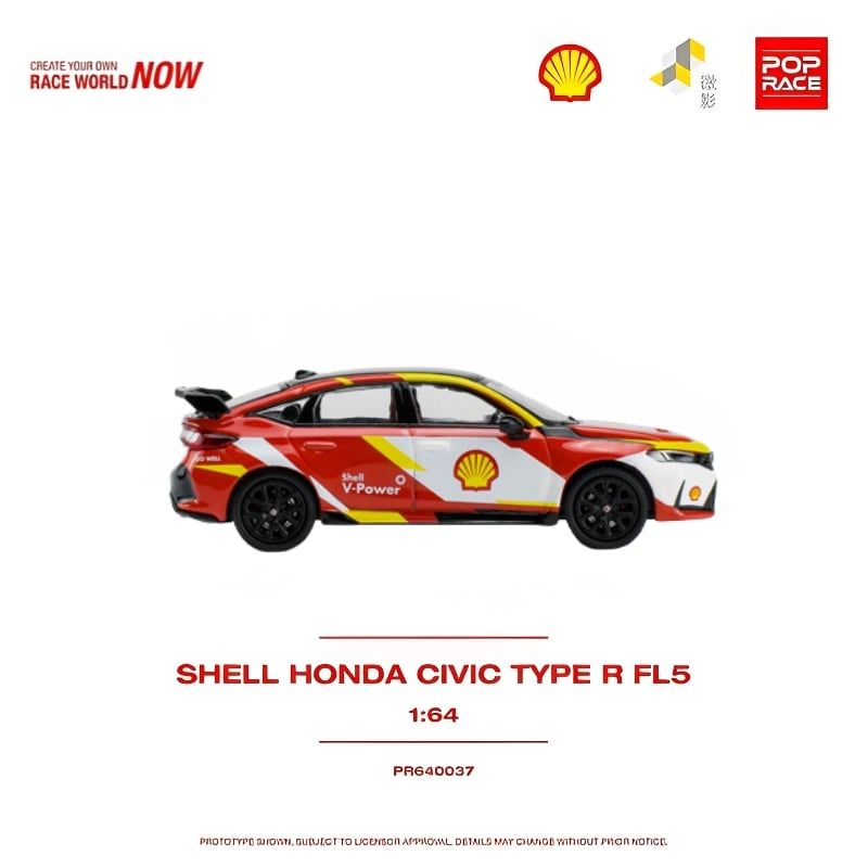 Mô hình xe Honda Civic Type R FL5 1:64 POP RACE