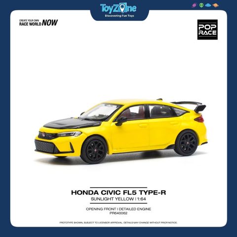 Mô hình xe Honda Civic Type R FL5 1:64 POP RACE