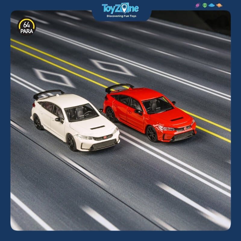 Mô hình xe Honda Civic Type R FL5 2023 1:64 PARA64