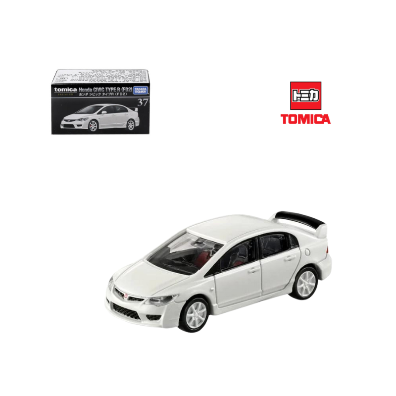 Mô hình xe Honda Civic Type R (FD2) White 1:64 Tomica