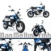 Mô hình xe Honda Monkey 125 1:12 Aoshima