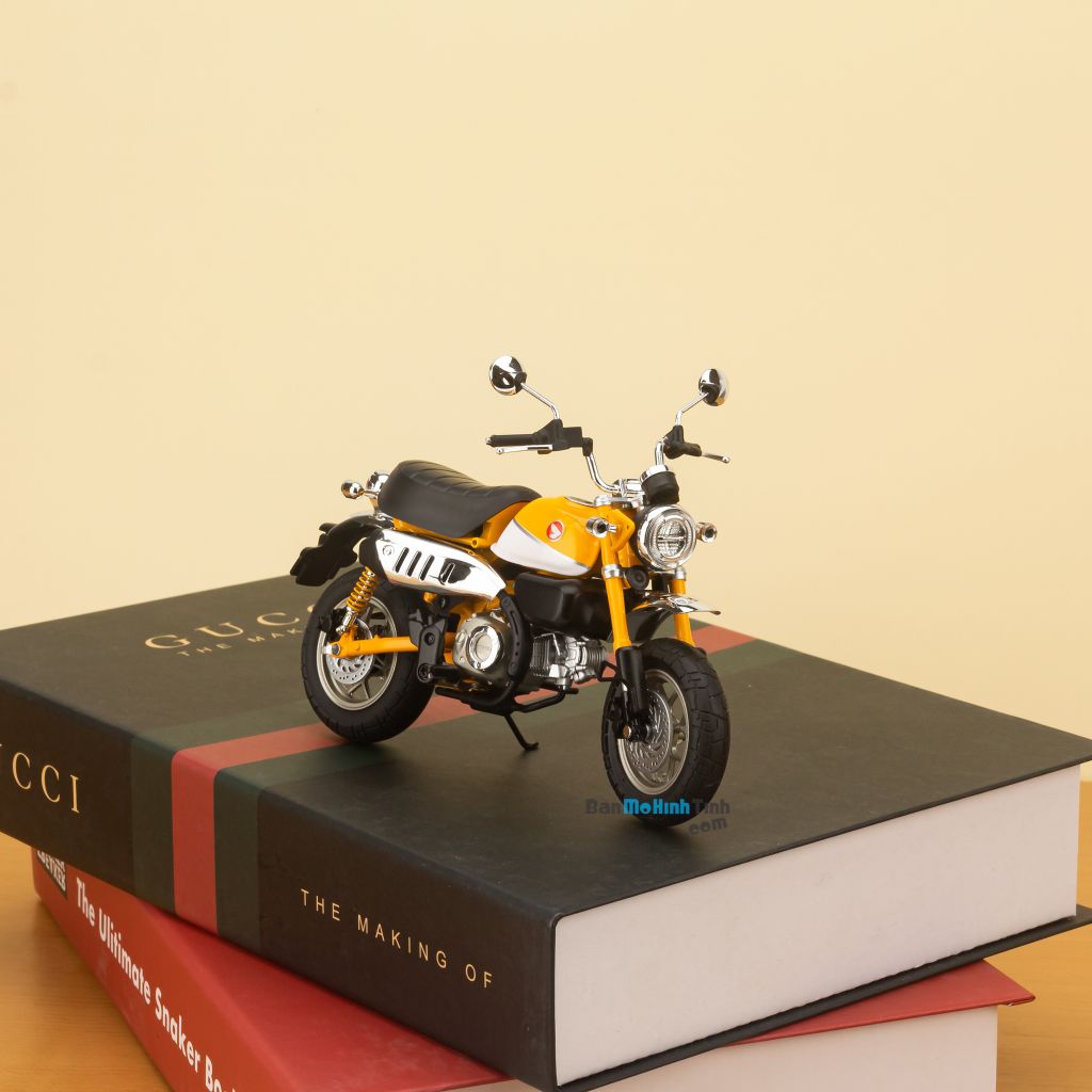 Mô hình xe Honda Monkey 125 1:12 Aoshima