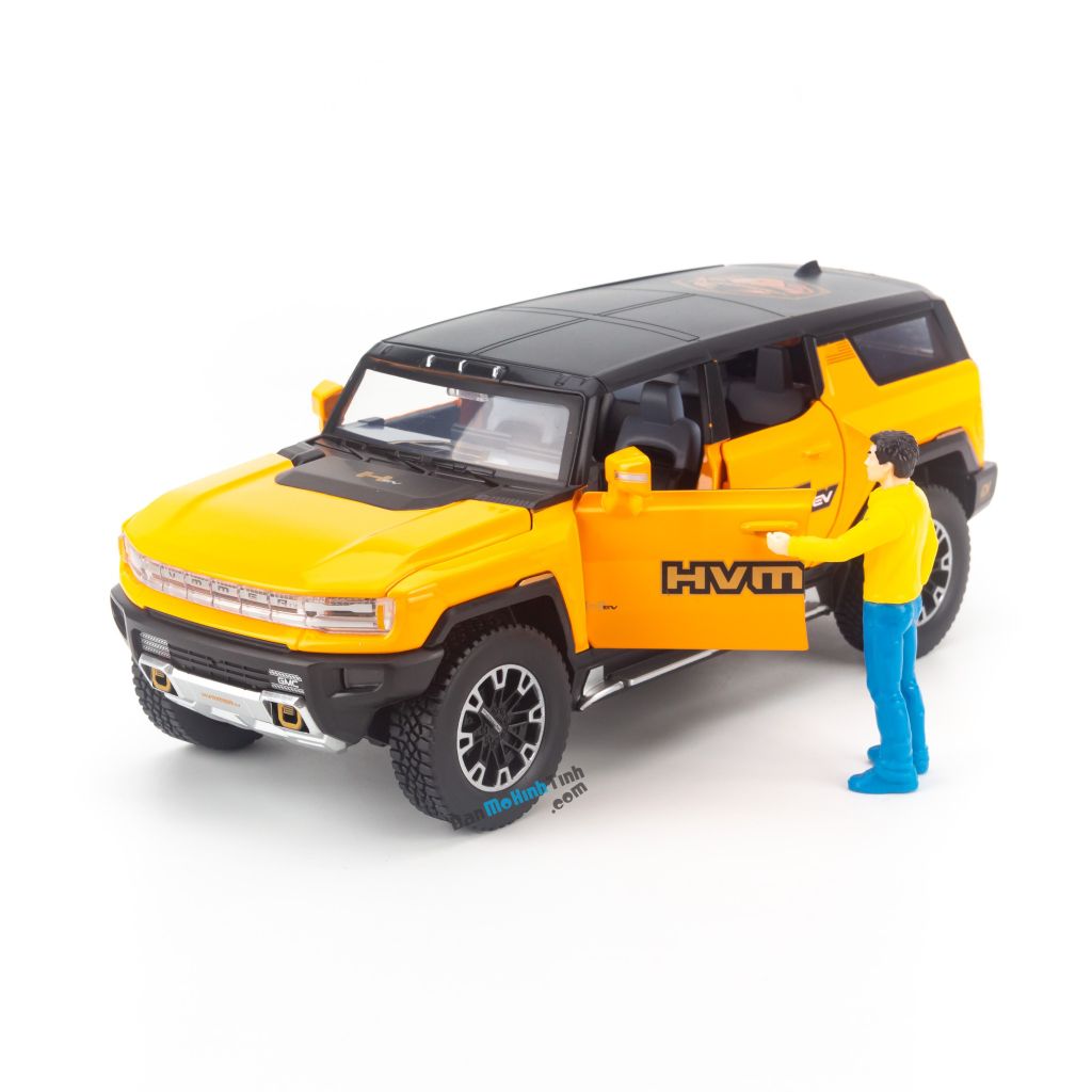  Mô hình xe Hummer EV 2022 1:24 Alloy Model 