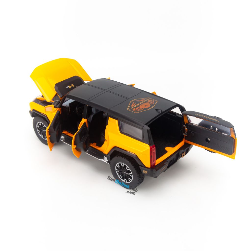  Mô hình xe Hummer EV 2022 1:24 Alloy Model 