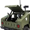 Mô hình xe quân sự Hummer Humvee Battlefield Vehicle Military 1:18 KDW