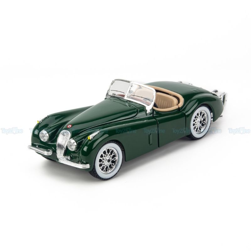 Mô hình xe Jaguar XK120 Roadster 1951 1:24 BBURAGO