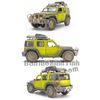 Mô hình xe Jeep Rescue Concept Old Version 1:18 Maisto Green (3)