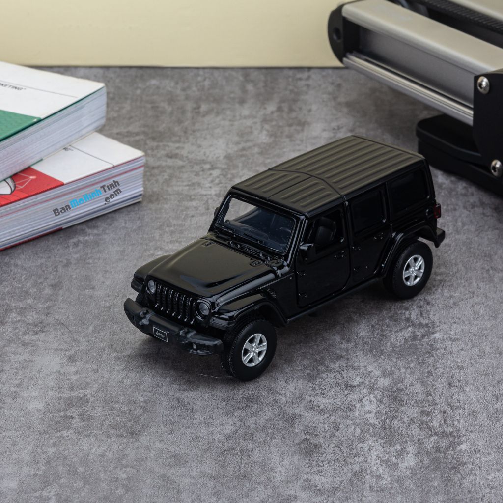  Mô hình xe Jeep Wrangler 1:36 Jackiekim 
