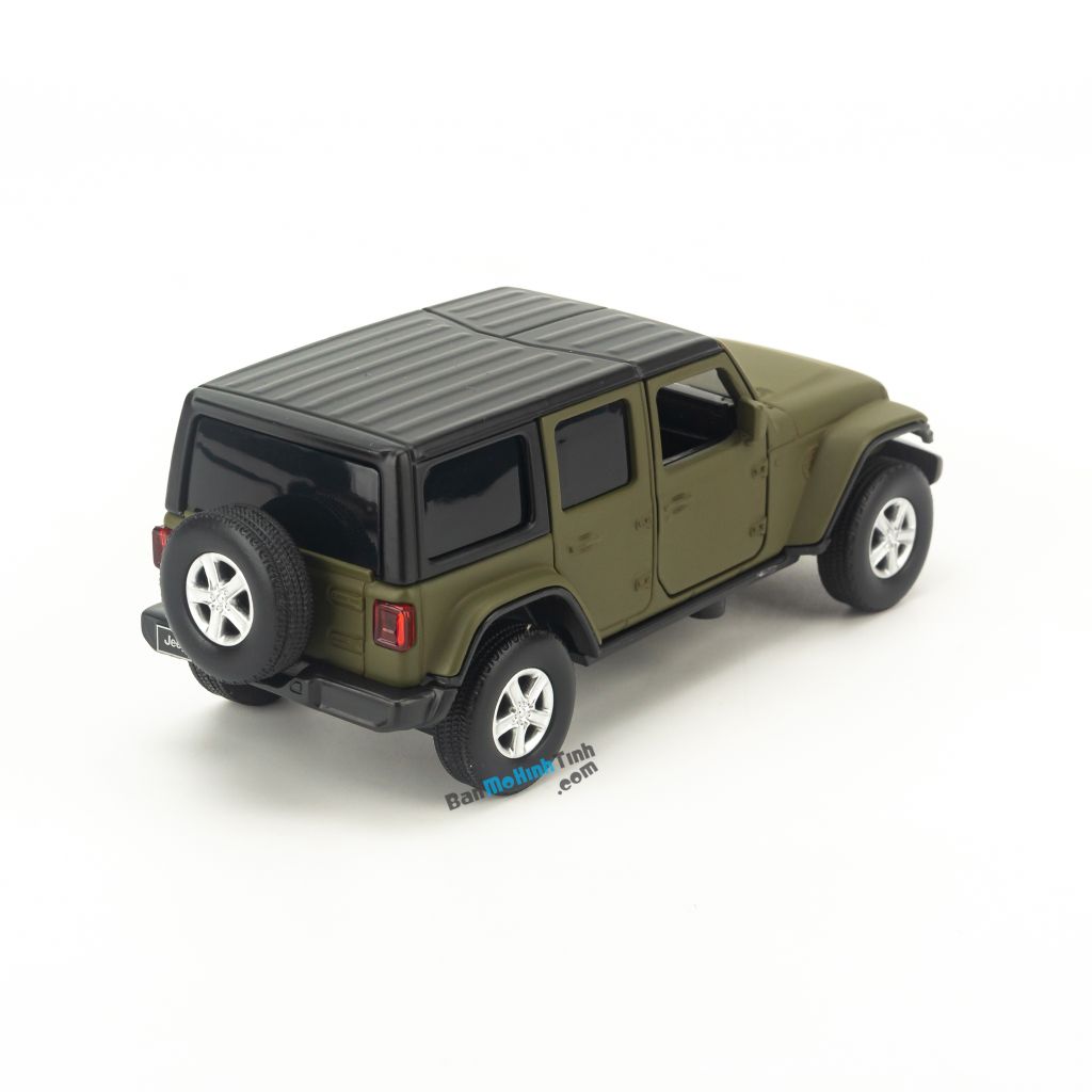  Mô hình xe Jeep Wrangler 1:36 Jackiekim 
