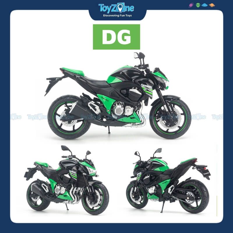 Mô hình xe Kawasaki Z800 2013 1:12 DG Joycity