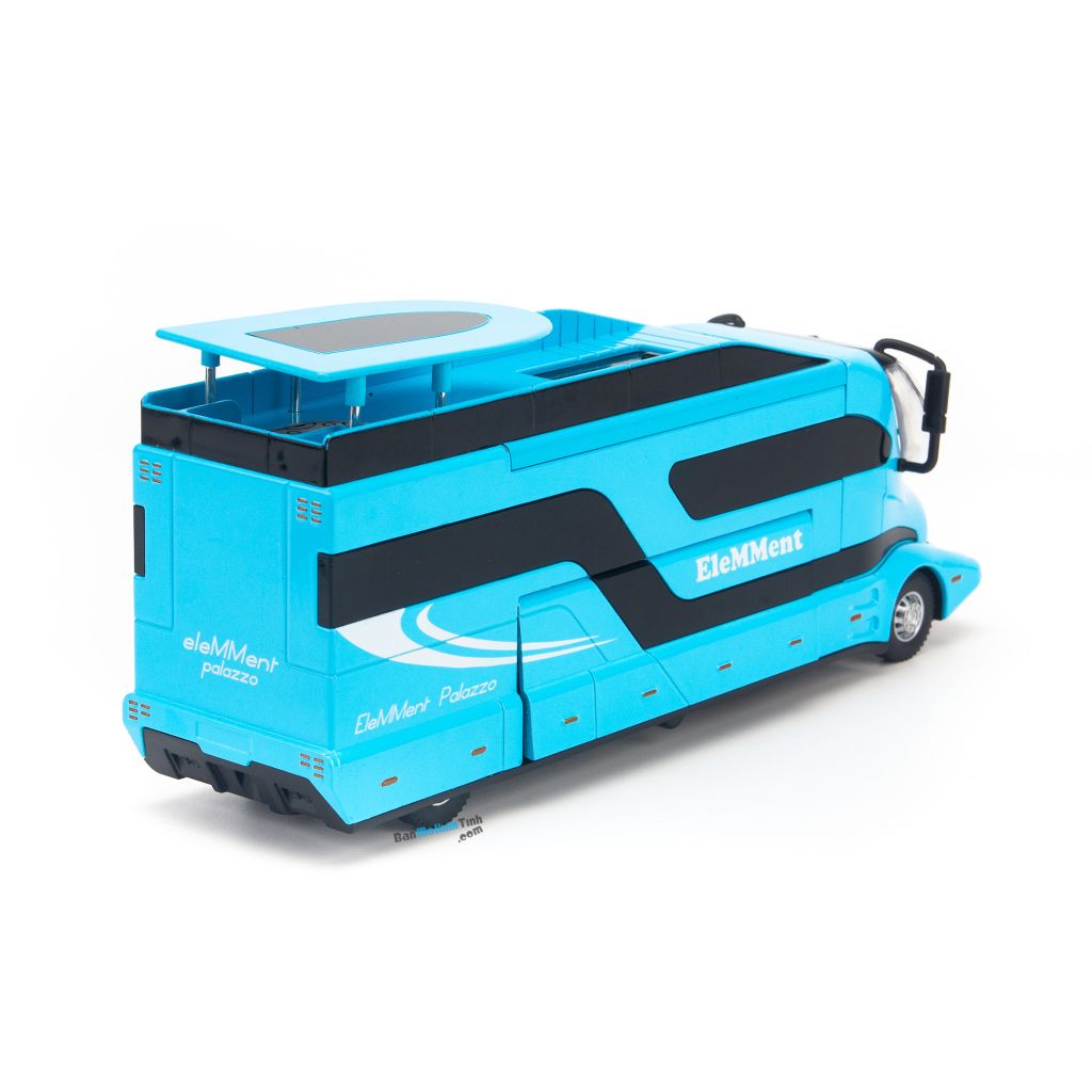 Mô hình xe khách hạng sang chở xe đua Kaiwei Set A