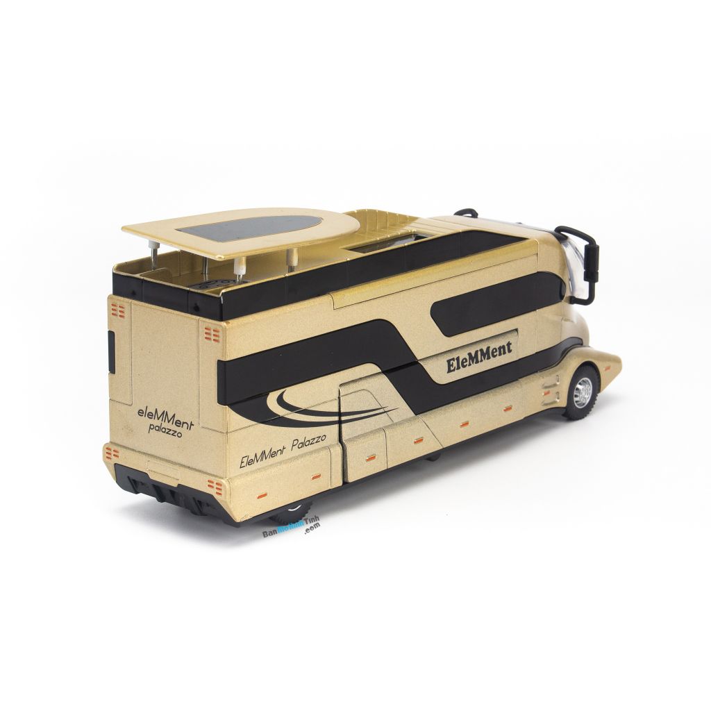 Mô hình xe khách hạng sang chở xe đua Kaiwei Set A