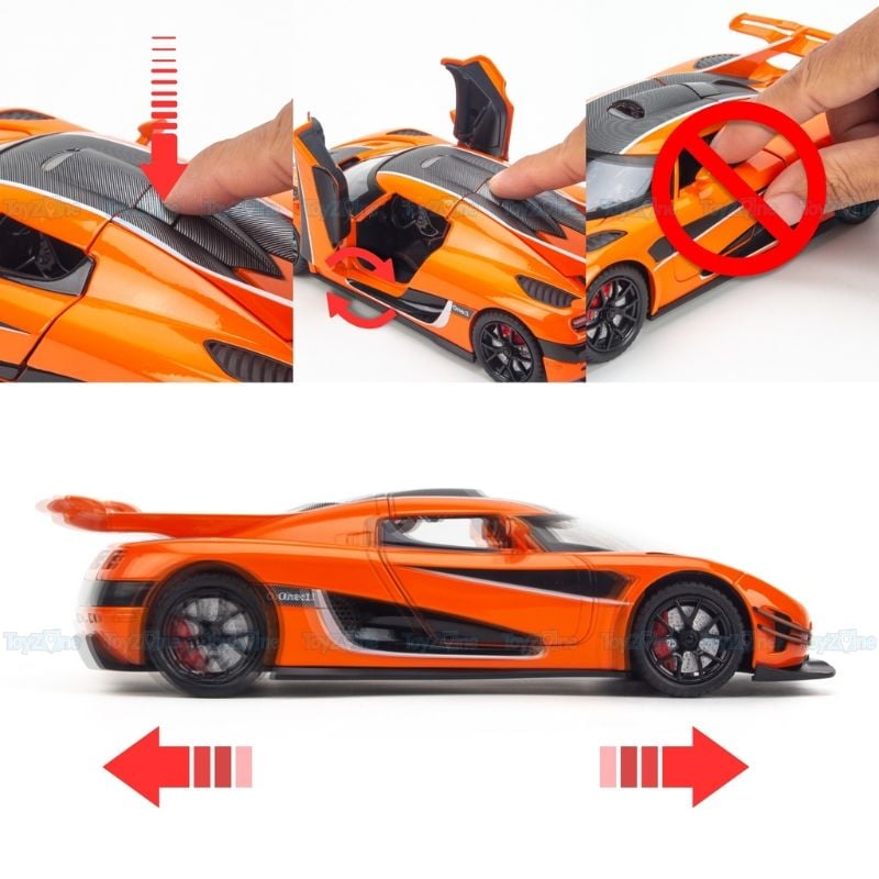 Mô hình xe Koenigsegg One:1 1:24 Newao