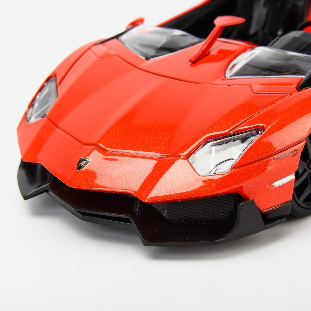 Mô hình xe Lamborghini Aventador J 1:24 MZ Orange (7)