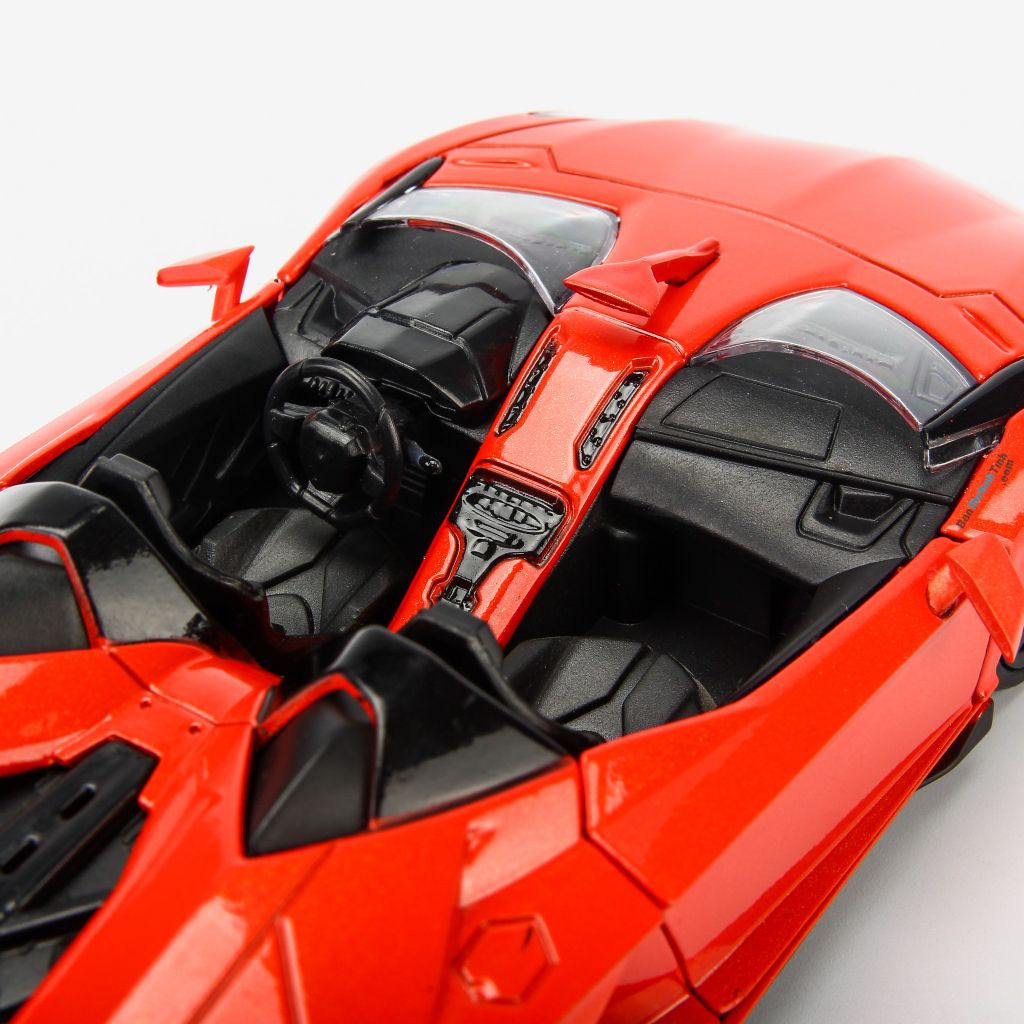 Mô hình xe Lamborghini Aventador J 1:24 MZ Orange (8)