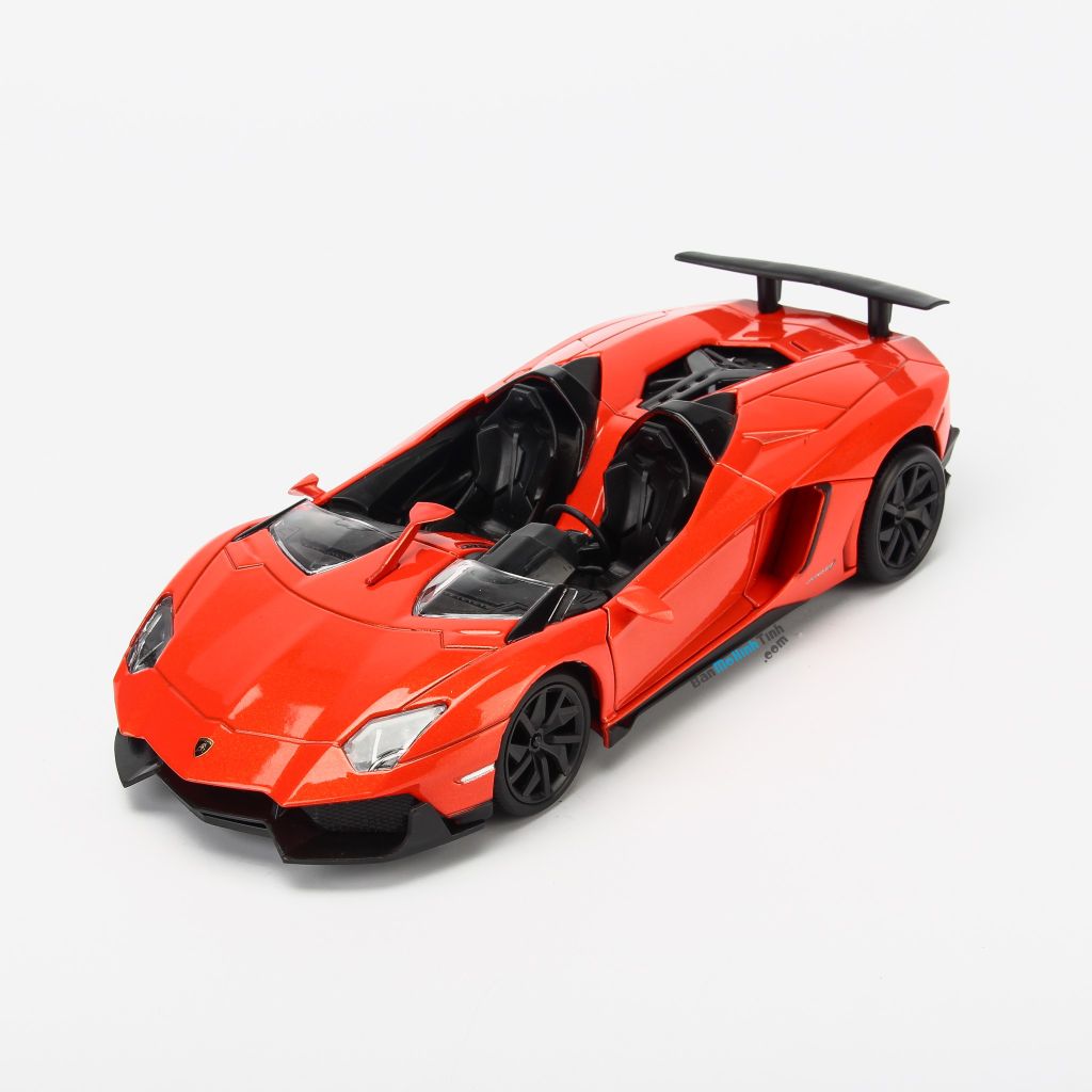 Mô hình xe Lamborghini Aventador J 1:24 MZ Orange (1)