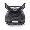 Mô hình xe Lamborghini Aventador LP700-4 Roadster 1:24 Maisto Matte Black (5)