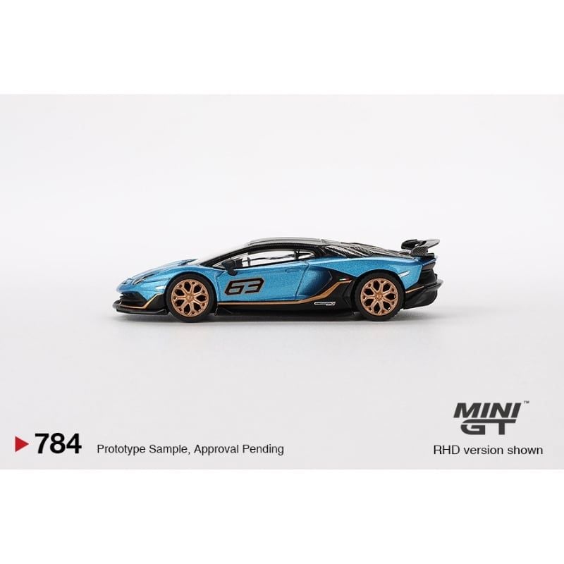  Mô hình xe Lamborghini Aventador SVJ 63 1:64 MiniGT 