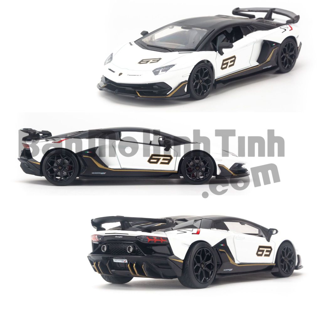 Xe mô hình LAMBORGHINI Aventador LP7504 SV MINIAUTO tỉ lệ 132   MoHinhOtoCom