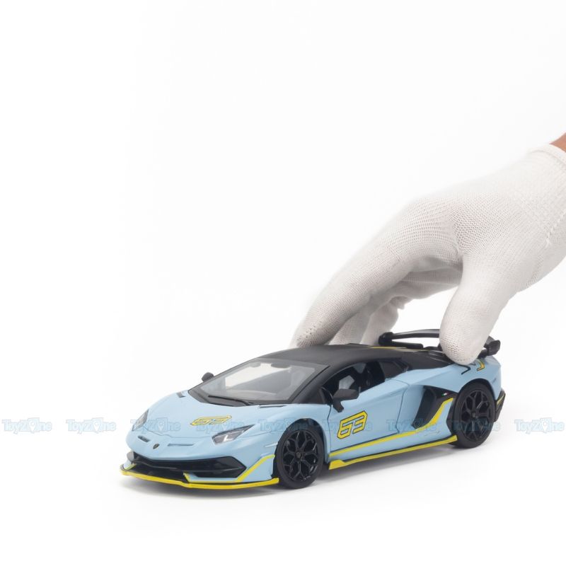 Mô hình xe Lamborghini Aventador SVJ 63 1:24 CCA