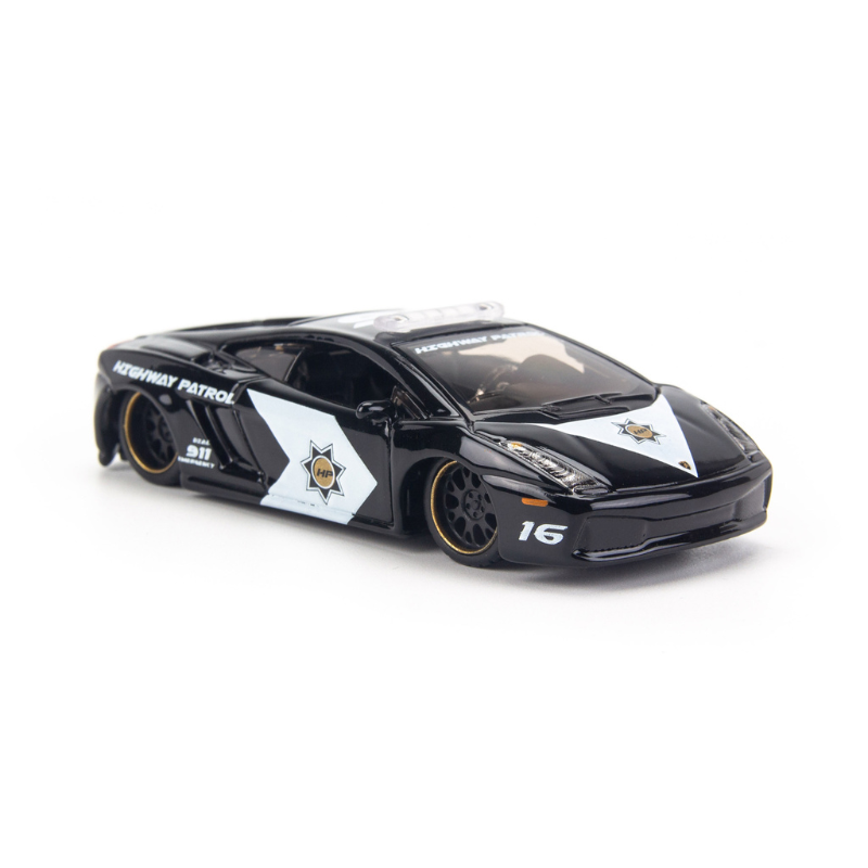  Mô hình xe Lamborghini Gallardo Police Highway Patrol 1:64 Bburago 