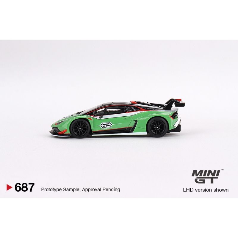 Mô hình xe Lamborghini Huracan GT3 EVO2 1:64 MiniGT