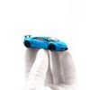 Mô hình xe Lamborghini Huracan LB Works 1:64 Mini GT Light Blue 189 (5)