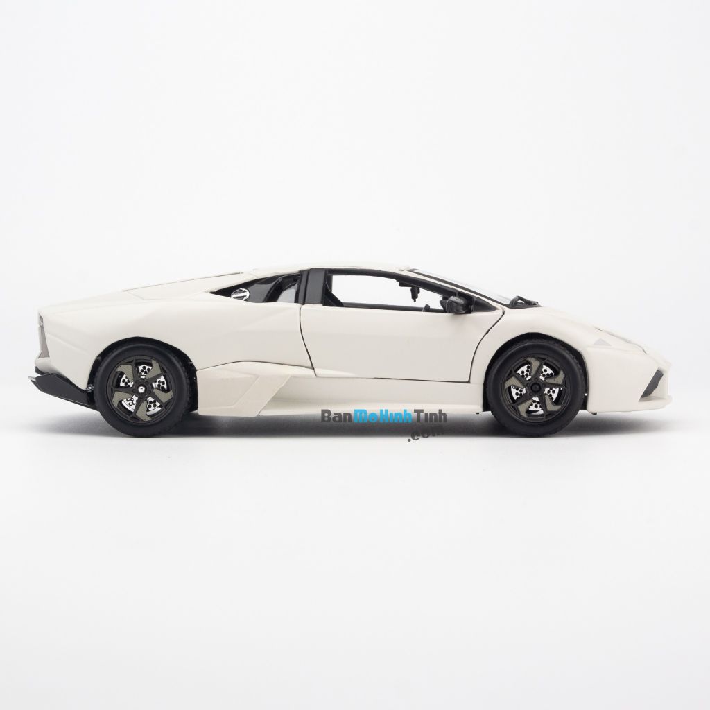 Mô hình xe Lamborghini Reventon 1:24 Bburago Matte White (3)