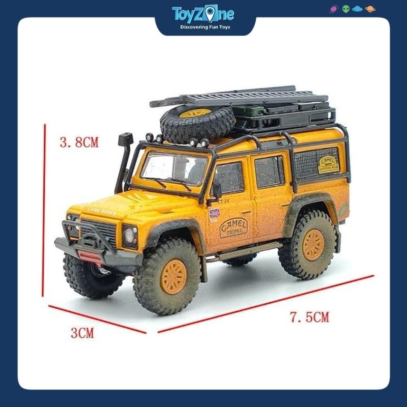 Mô hình xe Land Rover Defender 110 1:64 Master