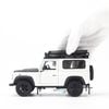Mô hình xe Land Rover Defender Offroad Edition 1:24 Welly White (9)