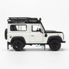 Mô hình xe Land Rover Defender Offroad Edition 1:24 Welly White (2)