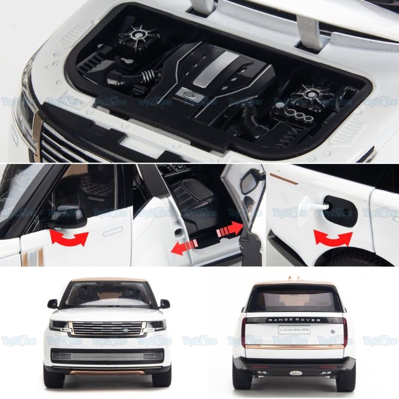 Mô hình xe Land Rover Range Rover 2023 1:18 QIYI