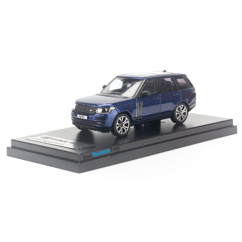 Mô hình xe suv Land Rover Range Rover Autobiography SV 1:64 LCD Blue (1)