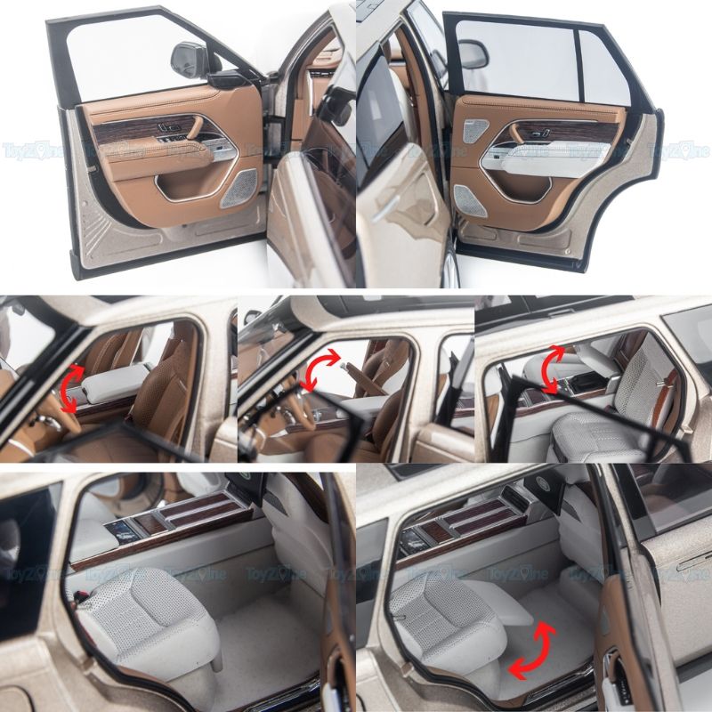 Mô hình xe Land Rover Range Rover SV 2022 1:18 LCD