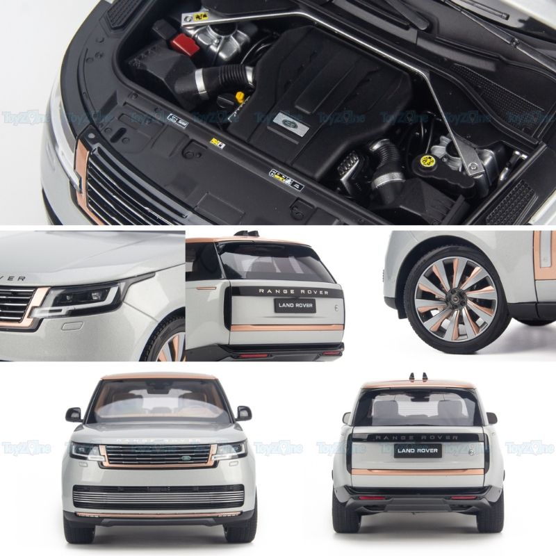 Mô hình xe Land Rover Range Rover SV 2022 1:18 LCD