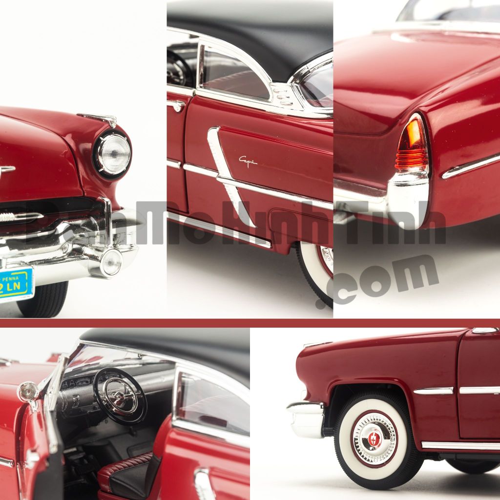 Mô hình xe Lincoln Capri Coupe 1952 1:18 Road Eagle