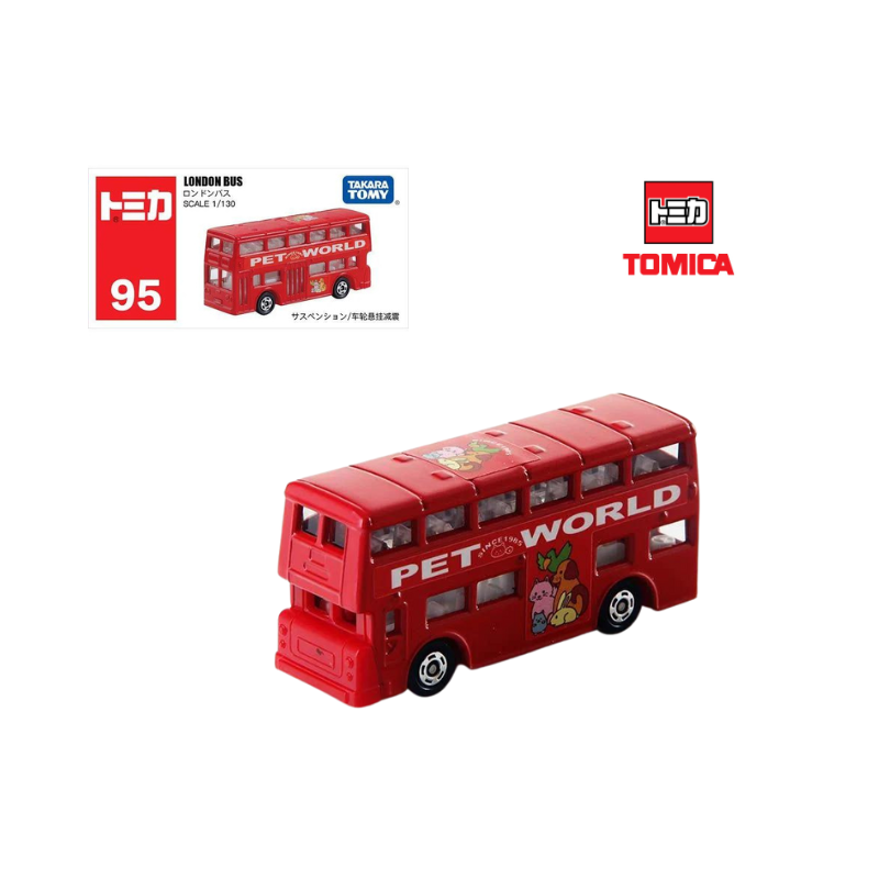  Xe mô hình London Bus No.95 1:130 - Tomica 