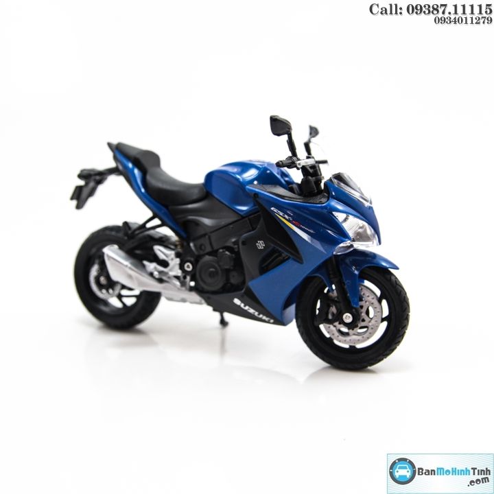 Mô hình xe Suzuki GSX-S1000F Blue 1:18 Welly
