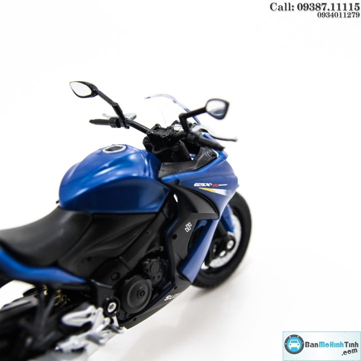 Mô hình xe Suzuki GSX-S1000F Blue 1:18 Welly