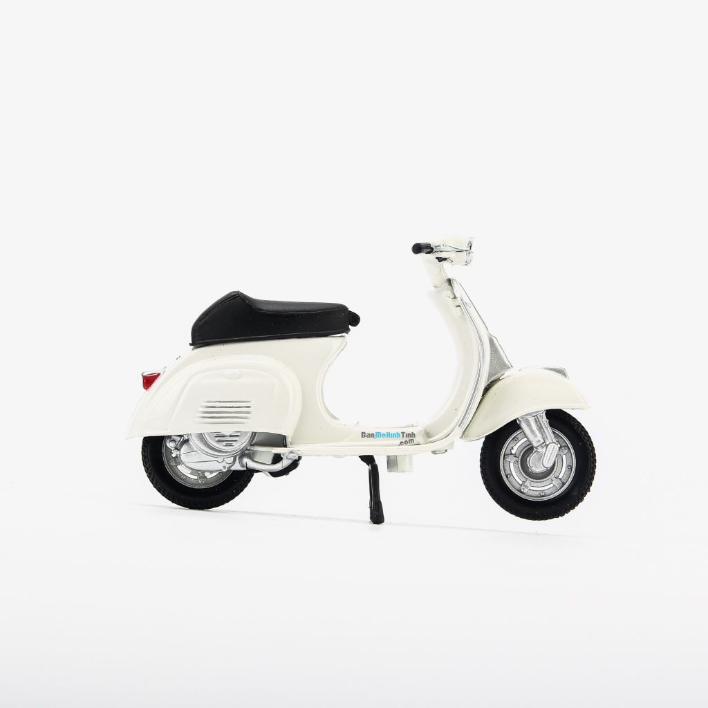 Mô hình xe Vespa 50 Special 1969 1:18 Maisto White (2)