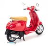 Mô hình xe máy Vespa Primavera 150 1:12 Maisto Red (7)