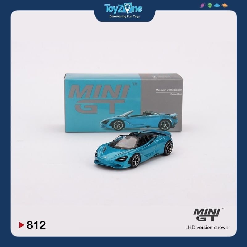 Mô hình xe McLaren 750S Spider 1:64 MiniGT